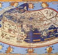 Карта мира Птолемея