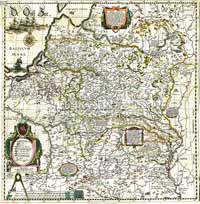 1630 Карта Радзивилла ВКЛ