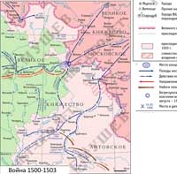 Война с Московией 1500-1503