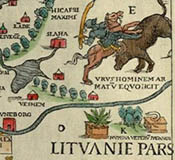 Великое княжество Литовское, ВКЛ, Carta Marina, 1539