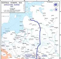 Первая Мировая война, 1917 линия фронта
