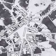 Наваградак. План горада 1834г.
